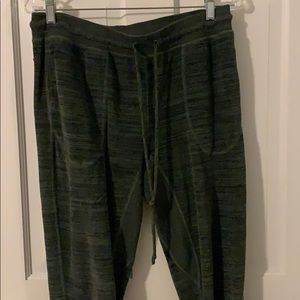 Free people velvet joggers